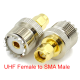 Перехідник UHF Female-SMA Male
