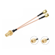 Разветвитель SMA Female-2x SMA Male 30cm RG178