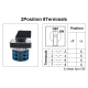 Переключатель двухпозиционный 2P 8T OFF ON, LW28-20,2 off,on