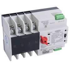 Перемикач введення резерву 4P 230V 100A TOQ5-100/4P - TOMZN. Уцінка: працює тільки в ручному режимі