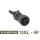 Роз'єм авіаційний MIL-C 5015 plug 3106 10SL-4P