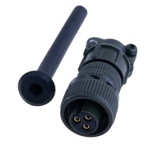 Роз'єм авіаційний MIL-C 5015 plug 3106-10SL-3S