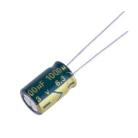 Електролітичний конденсатор 1000uF 6,3V 8x12,5mm (Chongx)