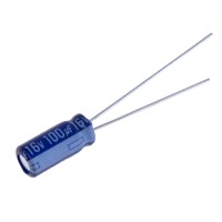 Конденсатор 100uF 16V 5x11mm (ECA-1CM101I – Panasonic)
