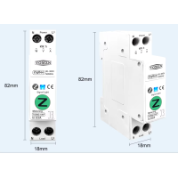 Умный Zigbee однофазный измеритель мощности TOB9Z-VAP VA protect 1-63A TOMZN