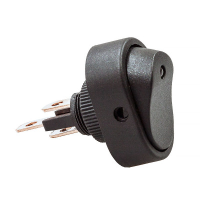Переключатель ASW-20D красная подсветка (LED) 12V, 20A
