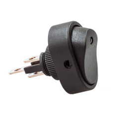 Перемикач ASW-20D червона підсвітка LED 12V, 20А