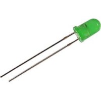 Светодиод зеленый, 5mm, 5AG3HD01 Kento