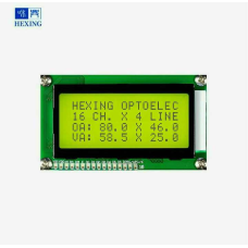 Дисплей LCD1604 16x4 Dots With Backlight Green з підтримкою Кирилиці