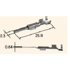 8100-0457 Sumitomo Male terminal, контакт для M 6188-0442