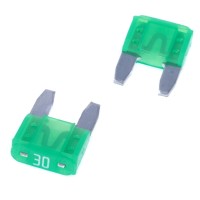 Предохранитель автомобильный mini 30A (зелёный GT1-4616, ATN910200) Zeeman