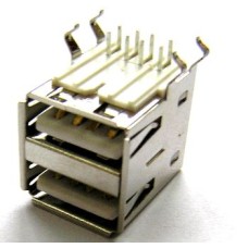 Гніздо USBA-2J USB-A2D12F-0N4N, USBA-2G, KLS1-153