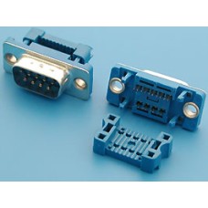 DI-9M DSF09LC DI-09M D-SUB вилка на шлейф