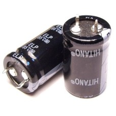 1000uF 100V ELP 22x30mm ELP102M2ABA-Hitano електролітичний конденсатор