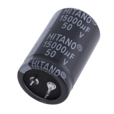 15000uF 50V ELP 30x50mm ELP153M50BA-Hitano електролітичний конденсатор