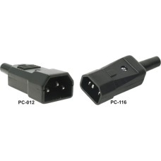 PC-012 C14 E Вилка IEC "тато" на кабель