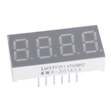 KW4-361ASA індикатор семисегментний