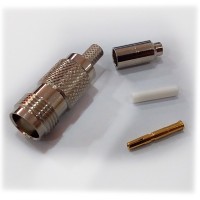 TNC-розетка на кабель (T-008-174 TGN) (TNC-C174J) (ВЧ-разъём) Cosmtec