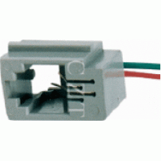 Гнездо YH-102 616E 4P4C RJ9-гнездо с проводами