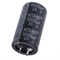 Електролітичний конденсатор 10000uF 35V ELP 25x45mm (ELP103M35BA-Hitano