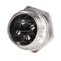 Разъём GX16-4 (MIC334 Гнездо для микрофона (4pin, на корпус)