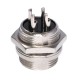 Разъём GX16-4 (MIC334 Гнездо для микрофона (4pin, на корпус)