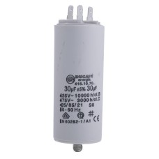30uF 425VAC ±5% 40x92mm болт, з клемами 6.3mm 4.16.10.70.64 Ducati конденсатор пусковий