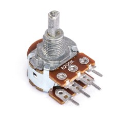 R16 200 kOhm лінійний стерео KLS4-WH148-1B-4F-18T-B204-L15