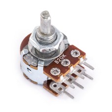 R16 20 kOhm лінійний стерео KLS4-WH148-1B-4F-18T-B203-L15
