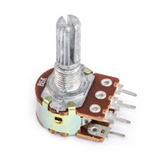 R16 5 kOhm лінійний стерео KLS4-WH148-1B-4F-18T-B502-L15
