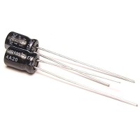 0,47uF 50V EMR 4x7mm Super miniature size EMRR47M50B-Hitano електролітичний конденсатор