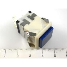 Кнопка PSW-10 Blue з фіксацією без підсвічування