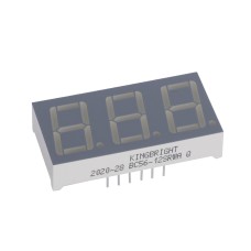 BC56-12SRWA індикатор семисегментний