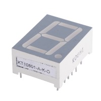KT10801-A-K-O індикатор семисегментний