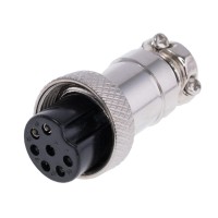 Разъём GX16-7 (MIC327 Штекер для микрофона (7pin, на кабель)