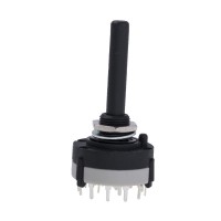 Поворотный переключатель SR26NS134PM10 (3 секции, 4 позиции) Canal Electronic