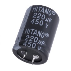 220uF 450V ELP 30x40mm ELP221M2WBB-Hitano електролітичний конденсатор
