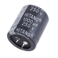 1000uF 250V ELP 35x40mm ELP102M2EBB-Hitano електролітичний конденсатор