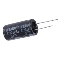Електролітичний конденсатор 4700uF 35V ECR 18x36mm (ECR472M35B-Hitano)