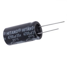 4700uF 35V ECR 18x36mm ECR472M35B-Hitano електролітичний конденсатор