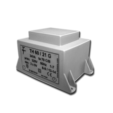 Трансформатор залитий 24VA, 24 V, TH60/21G 24V код EI 6021G 10 Тортранс