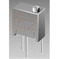 10 Ohm 3266W-1-100-Bourns потенціометр настроювальний вивідний, регулювання зверху; 6,71х7,24х4,88мм