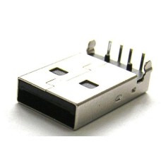 Вилка USBA DIP90° PLUG USB-A1D60M-0B4N