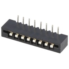 FB-8R FFC роз'єм, 8 контактів, на FPC шлейф, прямий кут DS1020-08RT1D