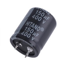 150uF 400V EHP 25x30mm EHP151M2GBB-Hitano електролітичний конденсатор