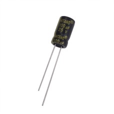 100uF 25V EXR 6,3x11mm low imp. EXR101M25B-Hitano електролітичний конденсатор низькоімпедансний