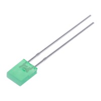 Світлодіод 5x2mm зелений 110 ° (L-113GDT-Kingbright)