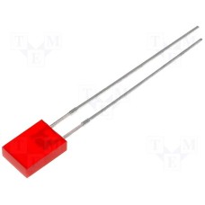 Світлодіод 5х2мм червоний 110 ° L-113IDT-Kingbright