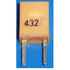 CSB432 Resonator:ceramic; 432kHz; Mounting:THT керамічний резонатор