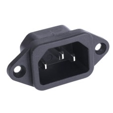 Гніздо живлення KS101 АС IEC 60320 C14 F "папа